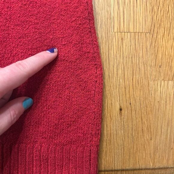 Christopher & Banks Women’s Medium Ugly Christmas Red Sweater - Picture 8 of 8